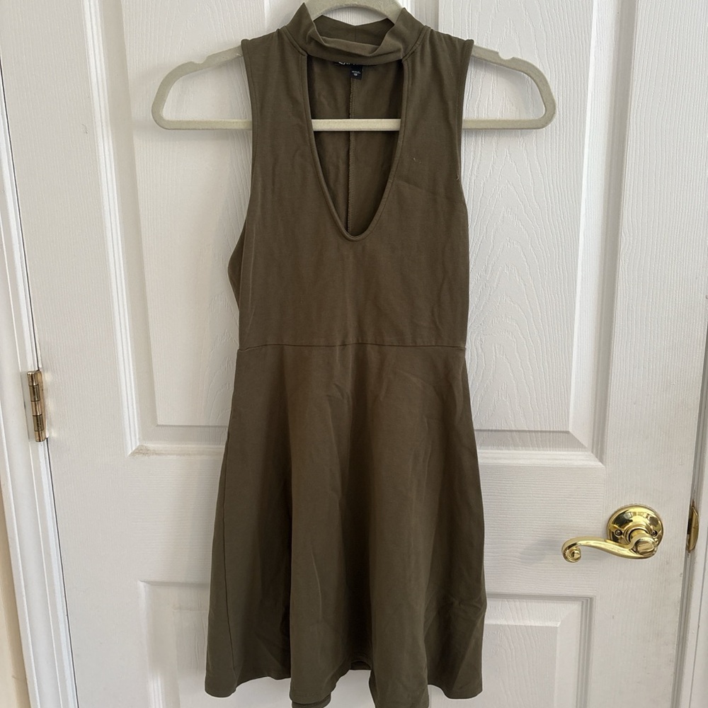 Express Olive Dress